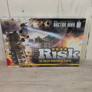 Risk The Dalek Invasion Of Earth Doctor Who Board Game NEW Factory Sealed